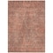 Homeroots 9' X 12' Salmon Charcoal And Beige Geometric Washable Indoor Outdoor Area Rug 577593 - alternate 6