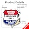 Signmission Private Driveway Shield Sign Private Dri, 12 inch X 12 inch, Vinyl Decal, 2PK SHI-D-2PACK-12-436 - alternate 4