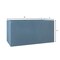 Leisuremod Basalt Tall Square Fiberstone & MgO Clay Planter, Weather-Resistant, Fully Assembled BP9AC - alternate 5