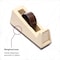 Scotch Tape Dispenser, 1 in Max. Tape Width, 3 in Tape Core Dia., Plastic, Putty C25 - alternate 7