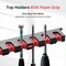 Simple Deluxe Vertical Fishing Rod Holders Wall-Mounted - Fishing Rod Rack, Great Fishing Pole Holder and Rack fo SOFISHRODRACKREDX2VERT - alternate 6