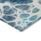 Homeroots 10' X 14' Teal Blue And Navy Blue Nautical Washable Indoor Outdoor Area Rug 581514 - alternate 4
