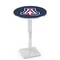 Holland Bar Stool Co 36" Chrome Arizona Pub Table, 36" dia. Top L217C3636ArizUn - alternate 1