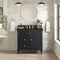James Martin Vanities Lorelai 36" Single Vanity, Black Onyx, w/ 3 CM Phantome Eclos Top 424-V36-BKO-3PHT - alternate 5