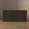Manhattan Comfort Clifford Dresser in Black (6-Drawer) DR1834-2 - alternate 8