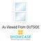 Factory 2U Windows Single Hung Impact Window 24in x 36in, White Vinyl, LowE Laminated Glass High Alt 804013 - alternate 4