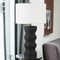 Homeroots 28" Black Ceramic Table Lamp With White Drum Shade 524417 - alternate 5