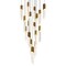 Cwi Lighting Petra Integrated LED 24in Brass Chandelier with Handcrafted Glass 1723P24-17-624 - alternate 4