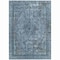 Homeroots 10' X 14' Blue And Gray Medallion Washable Indoor Outdoor Area Rug 616057 - alternate 5