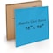 Fab Glass And Mirror Magnetic Glass Dry Erase Board, Frameless Glass Blue Board, 24in x 36in, with Magnets, Markers, A MB24x36-SB606 - alternate 1