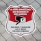 Signmission Bilingual 24 Hour Surveillance Shield Si, 6 inch X 6 inch, Plastic Sign, 2PK SHI-P-2PACK-6-363 - alternate 5