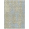 Homeroots 8' X 10' Beige And Blue Abstract Washable Indoor Outdoor Area Rug 612914 - alternate 7