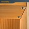Powertec 1/4 in Shelf Pegs, L-Shaped Bracket with Hole Shelf Pins Support Pegs, 50 PCS, 50PK QP1404N - alternate 5