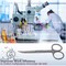 A2Z Scilab Iris Scissors Curved, 4.5 Inch, Economy Grade A2Z-ZR1086 - alternate 8