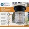 Boston Harbor HV-66919-BK3L Porch Light Fixture, 60 W, CFL Lamp, A19 Bulb, Black HV-66919-BK3L - alternate 3