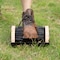 Gardenised Heavy-Duty Metal and Wooden Base Shoe Cleaner and Boot Scraper, Portable or QI004728 - alternate 6