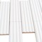 Apollo Tile Arte 1.97 in. x 7.87 in. Matte White Ceramic Subway Deco Wall and Floor Tile 4.1 sqft/case, 38PK RID88WHDECM - alternate 7