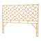 Bali & Pari Kalcya Bohemian Natural Rattan King Size Standalone Headboard 251-13860-ZORO - alternate 1