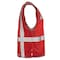 Dome75 Hi-Vis Safety Vest SM/MD Class Non-ANSI/Enhanced Visibility , Zipper 2 Pockets, 1 Mic Tab DV1281 - alternate 2