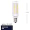 Bulbrite 60w Equivalent Dimmable Clear Mini T6 Candelabra Screw Base (E12) LED Mini Light Bulb, 3000K, 2PK 862143 - alternate 4