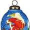 Homeroots Ice Skating Santa Hand Painted Mouth Blown Glass Ornament 477469 - alternate 3