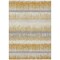 Homeroots 8' X 10' Gold Copper And Gray Striped Washable Indoor Outdoor Area Rug 598349 - alternate 6