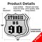Signmission Sturgis Us 90, 18 inch X 18 inch, Plastic Sign, 2PK SHI-P-2PACK-18-481 - alternate 4