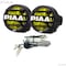 Valeo FOG LIGHTS 312 Inch Round 9 Watt Driving Beam LED Clear Bulb Yellow Lens Black Housing 22-05372 - alternate 1