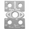 Ilc Peterbilt 378 Year 2004 Stainless Steel Engine Brake And Cruise Control Plate Replacement Switch PETERBILT 378 YEAR 2004 SS ENGINE BRAKE AND CRU - alternate 1