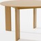 Homeroots 51" Beige Solid Wood Round Top Dining Table 712182 - alternate 4