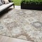 Homeroots 5' X 8' Ivory Gold And Gray Southwestern Washable Indoor Outdoor Area Rug 632270 - alternate 1