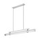 Z-Lite Benoit Brushed Nickel 1 Light Linear Chandelier 1959-54L-BN-LED - alternate 3
