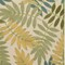 Homeroots 6' X 9' Green Yellow And Blue Palm Leaf Indoor Outdoor Area Rug 548072 - alternate 6