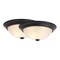 Boston Harbor CEIL LT 2LT FLUSH MT MBLK 13IN, 2PK OG24001 - alternate 4