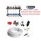 Henco Infloor radiant heating set - PEX-AL-PEX + stainless steel manifold - 1710 - 2000 sqft 806379 - alternate 1