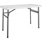 Cosco Straight Folding Utility Table - Rectangle Top - Four Leg Base - 4 Legs - 200 lb Capacity - 48in 14146WSL1E - alternate 1
