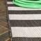 Jonathan Y Negril Two-Tone Wide Stripe Black/Cream 2 ft. x 8 ft. Indoor/Outdoor Runner Rug SMB203C-28 - alternate 7