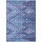 Homeroots 3' X 5' Navy Blue Charcoal And Gray Southwestern Washable Indoor Outdoor Area Rug 603551 - alternate 6