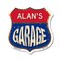 Signmission Alan's Garage, 18 Inch X 18 Inch, Plastic Sign SHI-P-18-383-ALAN - alternate 1
