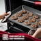 Bakken- Swiss BAKKEN Kitchen Nonstick Cookie Pans, Set of 3, S/M/L, PFOA-Free, Oven Safe, 450 DegF, Gray BKDD3P33 - alternate 3