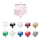 Smarty Had A Party 54 x 108 Pink Rectangular Disposable Plastic Tablecloths 96 Tablecloths, 96PK 813270-PNK-CASE - alternate 7