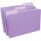 Universal File Folders, Violet, 100PK UNV15305 - alternate 2