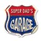Signmission Super Dad's Garage, 6 inch X 6 inch, Vinyl Decal, 2PK SHI-D-2PACK-6-383-SUPER DAD - alternate 1