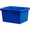 Storex 4 Gallon Storage Bin, Blue 61451U06C - alternate 1
