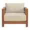 Alaterre Furniture Barton Weather Resistant Patio Outdoor Arm Chair with Stain-Resistant and Fade-Proof Cushions 80-OUTD-WD-CH - alternate 1