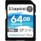 Kingston Canvas Go! Plus SDG3 64 GB Class 10/UHS-I (U3) SDXC - 170 MB/s Read - 70 MB/s Write SDG3/64GB - alternate 1