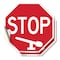 Signmission Stop, 4 inch X 4 inch, Vinyl Decal, 2PK OC-D-2PACK-4-235 - alternate 1