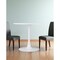 Homeroots 35" Steel Pedestal Base Dining Table 386245 - alternate 4