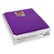 C-Line Products Two-Pocket Heavyweight Poly Portfolio Folder with Three-Hole Punch, Purple, 25PK 33939 - alternate 1