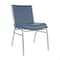 Flash Furniture HERCULES Heavy Duty Navy Vinyl Stack Chair XU-60153-NVY-VYL-GG - alternate 1